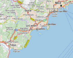 carte de Cannes